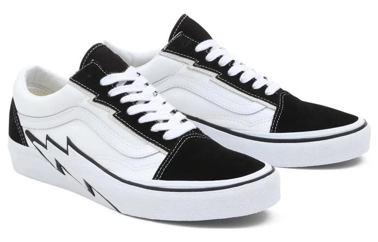 Vans Old Skool Bolt VN0009Q5BMW Sneakers Men's US 11.5 White Skate Shoes DDK414