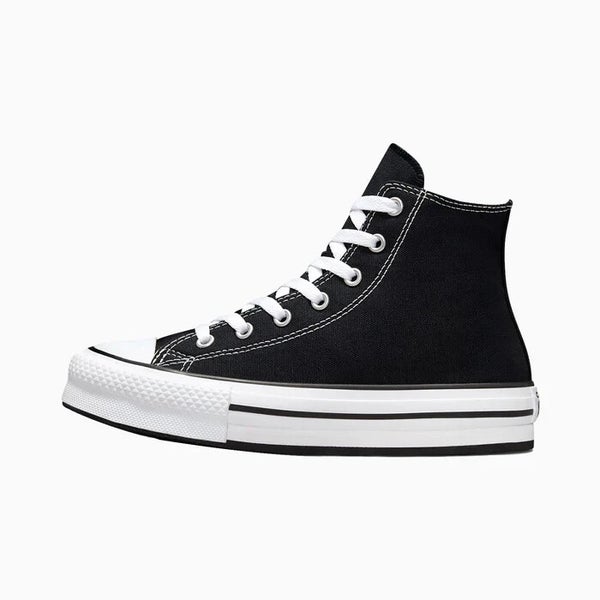 Converse Chuck Taylor All Star EVA Lift 272855F Kids Black Platform Shoes DDK379