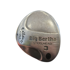 Used Callaway BIG BERTHA STEELHEAD Mens Fairway Wood RH 3 Wood 11850-S000021577