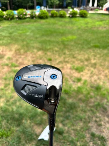 Callaway Ai Smoke Max Mini Driver – 13.5° – 43.5” Builds – Denali Blue Shafts + Headcover (RH)
