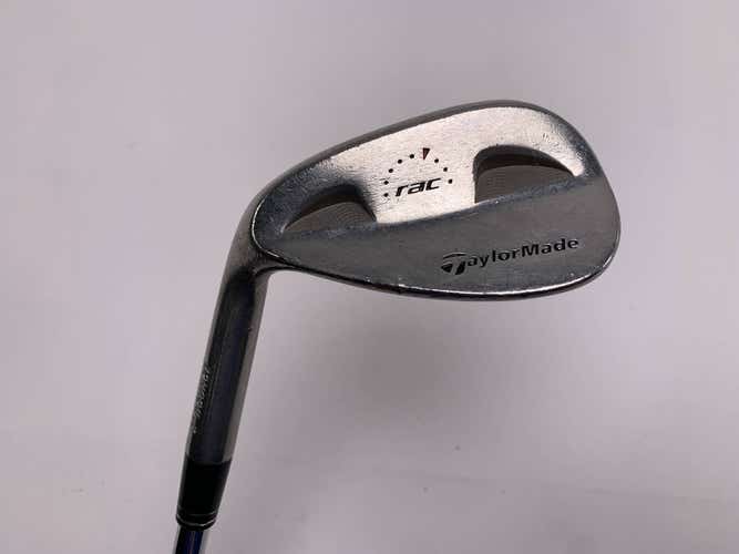 TaylorMade Rac Chrome Gap Wedge GW 52* Wedge Steel Mens LH Oversize Grip