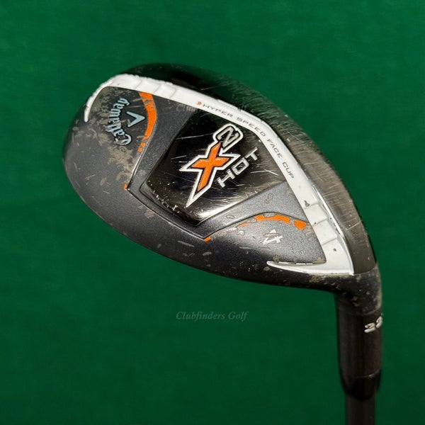 Callaway X2 Hot 22 4 Hybrid Callaway X2 Hot 55-A Graphite Seniors
