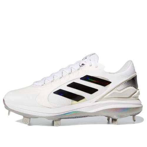 Adidas PureHustle 2 Elite FY4393 Women's 8.5 White Black Softball Cleats DDK370