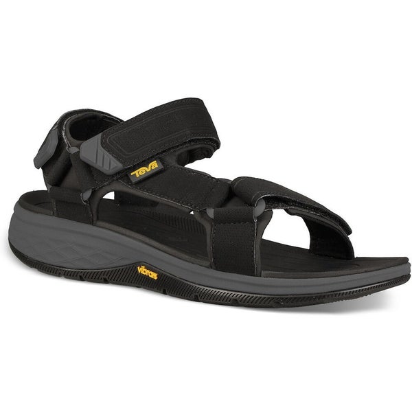 Teva Strata Universal 1099445/BLK Mens 12 Black Adjustable Hiking Sandals DDK362