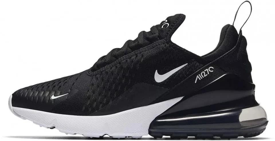 Nike Air Max 270 AH6789-001 Sneaker Women's 7 Black White Lifestyle Shoes DDK371