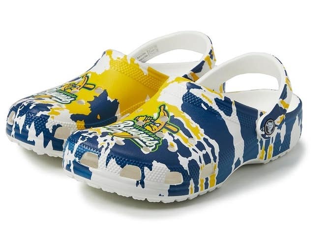 Crocs Savannah Bananas Classic 210643-90H Clog Unisex M10-W12 Multi Shoes QLW871