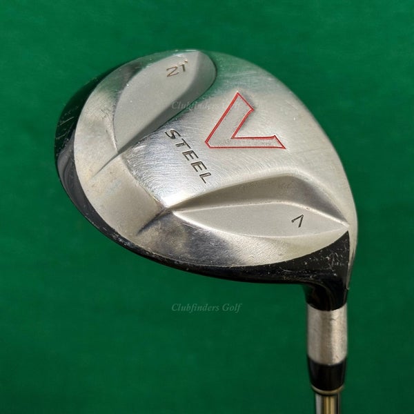 TaylorMade V-Steel 21 Fairway Wood 7 TT Dynamic Gold Lite Steel Regular