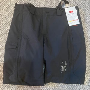 Spyder ski race training shorts black Medium