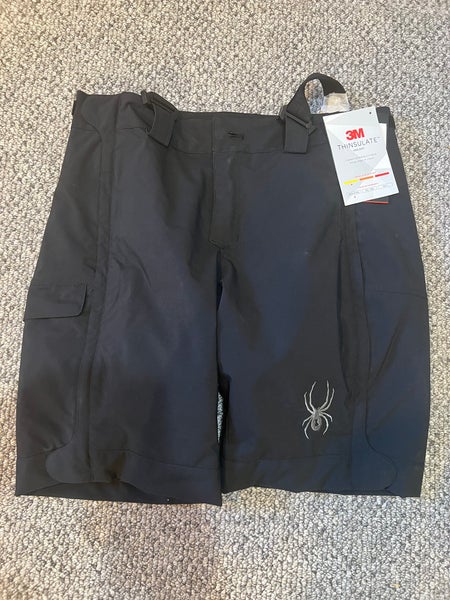 Spyder ski race training shorts black Medium