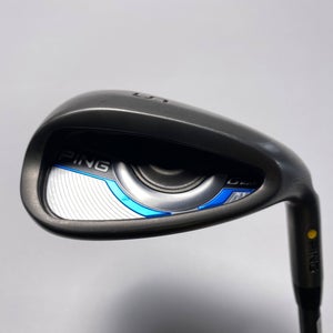 Ping Gmax Sand Wedge SW Yellow Dot 1.5* Up CFS 65g Senior Graphite Mens RH