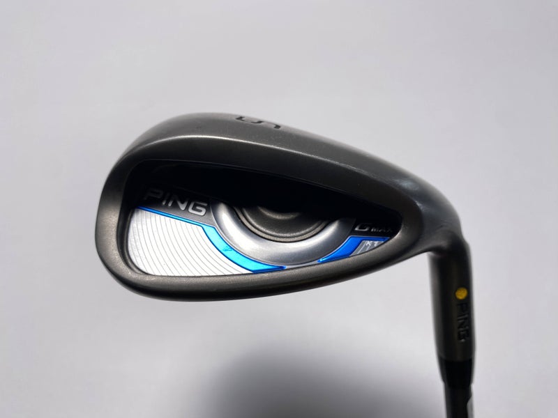 Ping Gmax Sand Wedge SW Yellow Dot 1.5* Up CFS 65g Senior Graphite Mens RH