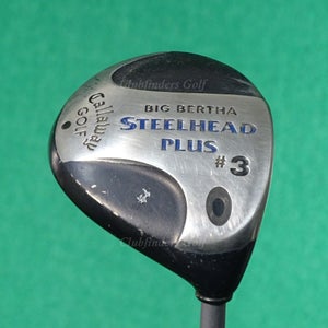 Callaway Big Bertha Steelhead Plus Fairway 3 Wood Factory Graphite Firm