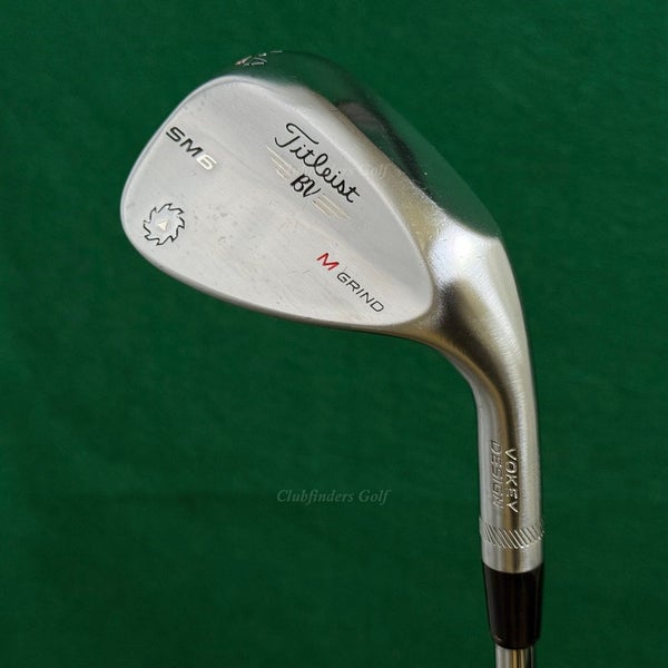 Titleist Vokey SM6 Chrome 54-8M 54 Sand Wedge Vokey Design Steel Wedge Flex