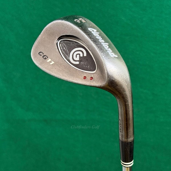 Cleveland CG11 CMM 56 Sand Wedge Dynamic Gold Steel Wedge Flex