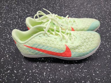 Used Nike CROSS COUNTRY Track & Field Cleats Adult Lime Green Senior 7.5 11849-S000032018