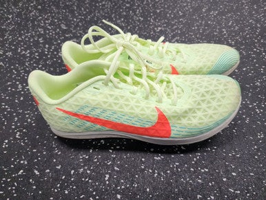Used Nike CROSS COUNTRY Track & Field Cleats Adult Lime Green Senior 7.5 11849-S000032018