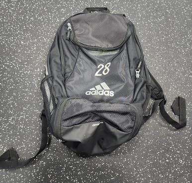 Used Adidas Soccer Player Sackpack Black 11849-S000032017