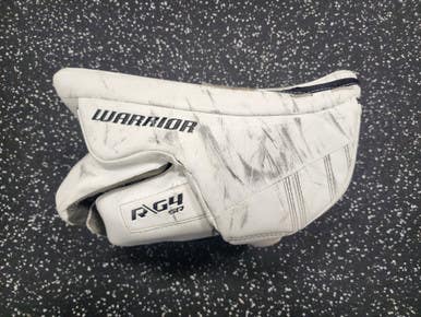 Used Warrior R\G4 BY SMITH Senior Goalie Blocker White 11849-S000032009