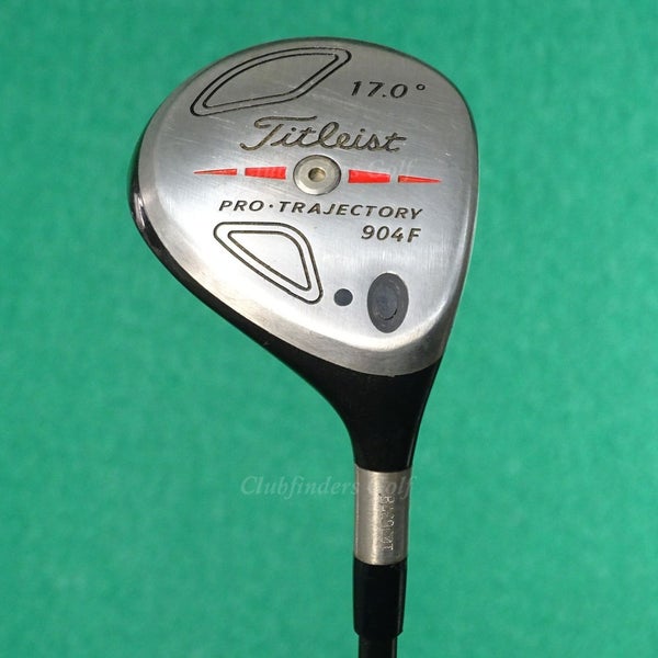 Titleist Pro Trajectory 904F Fairway 17 4 Wood Fujikura Speeder Graphite Stiff
