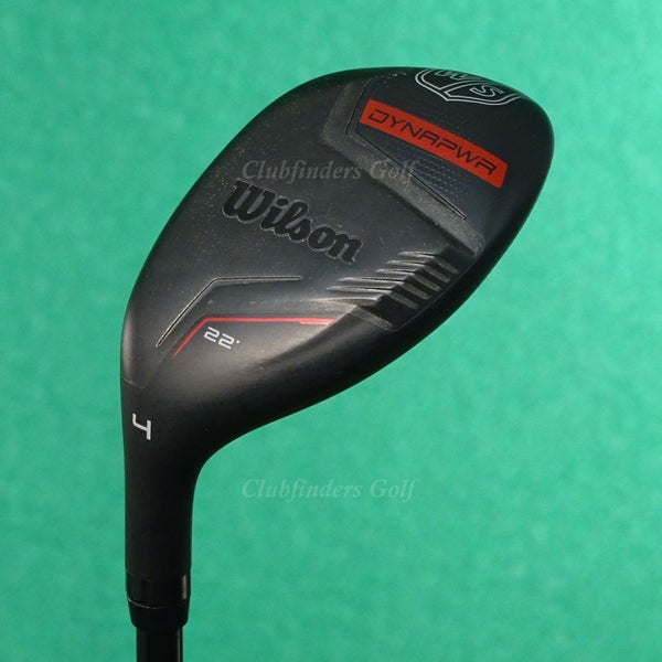 LH Wilson Staff DYNAPWR 22 Hybrid 4 Iron HZRDUS Smoke RDX Graphite Regular & HC