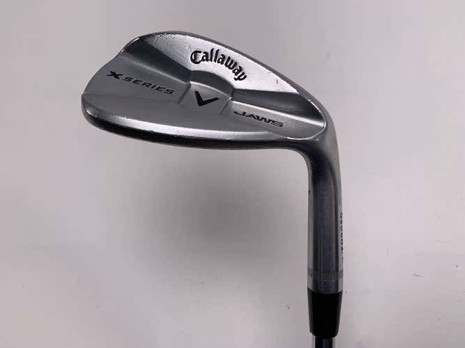 Callaway X Series Jaws Chrome Gap Wedge GW 52* 10 X Series Wedge Steel Mens RH