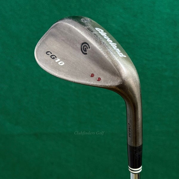 Cleveland CG10 CMM Black 60 Lob Wedge Dynamic Gold Steel Wedge Flex