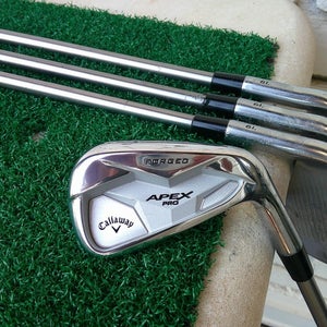 Callaway '19 APEX PRO Forged (7-PW) Iron Set w/ Senior Flex Shafts