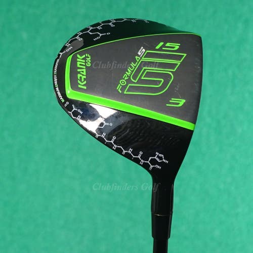 Krank Golf Formula 5 Fairway 15 3 Wood Fujikura Inertia Graphite Tour w/ HC