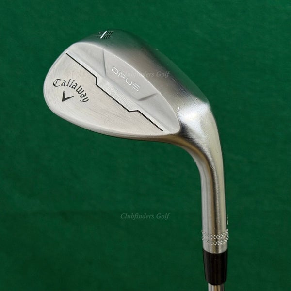 Callaway Opus Chrome 58-6T 58 Lob Wedge Dynamic Gold Mid 115 Steel Wedge Flex