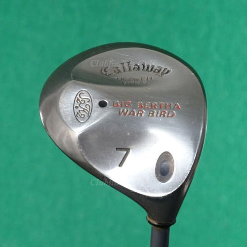 Callaway Big Bertha Warbird Heaven 7 Wood Factory RCH 90 Graphite Regular w/ HC