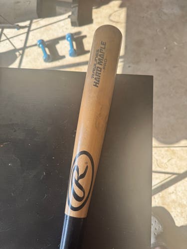 Rawlings Hard Maple Pro BBCOR Certified Bat (-3) 30 oz 33" (Used)