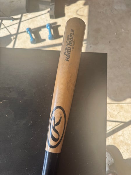 Rawlings Hard Maple Pro BBCOR Certified Bat (-3) 30 oz 33" (Used)