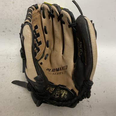 Used Rawlings Playmaker PM105RB Baseball Glove RH Throw Black And Grey 10 1/2" 11855-S000191443