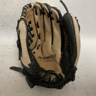 Used Rawlings Playmaker PM105RB Baseball Glove RH Throw Black And Grey 10 1/2" 11855-S000191443