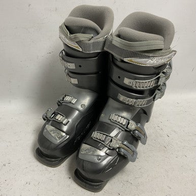 Used Nordica ONE W Womens DH Ski Boot Grey 255 MP - M07.5 - W08.5 11855-S000191446