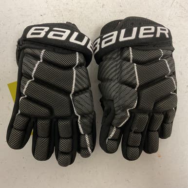 Used Bauer PRO Junior Gloves Black 10" 11855-S000191442