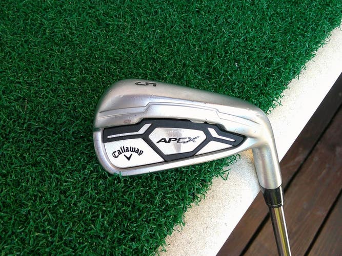 Callaway CF16 APEX Forged 5-Iron w/ RECOIL F4 Stiff Flex Shaft