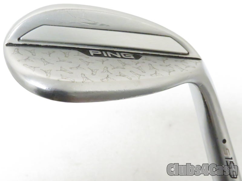 PING S159 Wedge Chrome Black Dot Dynamic Gold Tour Issue Onyx S400 58 S-10