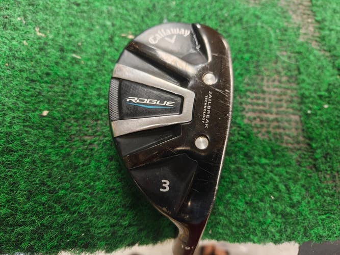 Callaway Rogue 3 Hybrid 3H 19 Degree Stiff Flex Synergy 60 Graphite