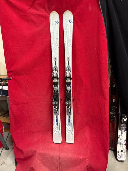 Volkl AC Unlimited 156 cm Skis With Bindings (Used)