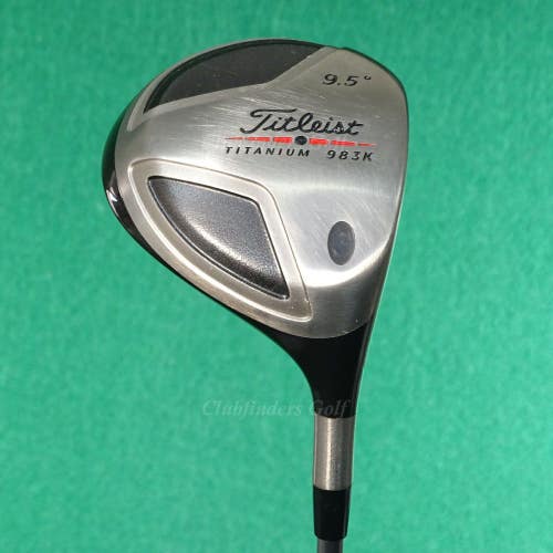 Titleist Titanium 983K 9.5 Driver Factory 4560 Graphite Regular w/ Headcover