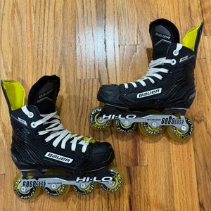 Bauer RS Inline Junior Skates Regular Width Size 1 (Used)