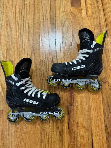 Bauer RS Inline Junior Skates Regular Width Size 1 (Used)