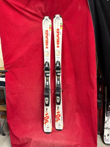 HEAD Rev 75 149 cm Skis With Bindings (Used)