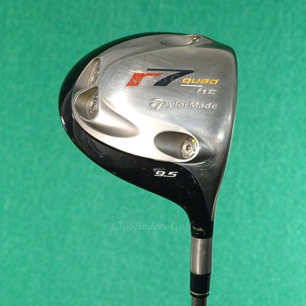 TaylorMade r7 Quad HT 9.5 Driver Factory MAS2 7-55 Graphite Stiff
