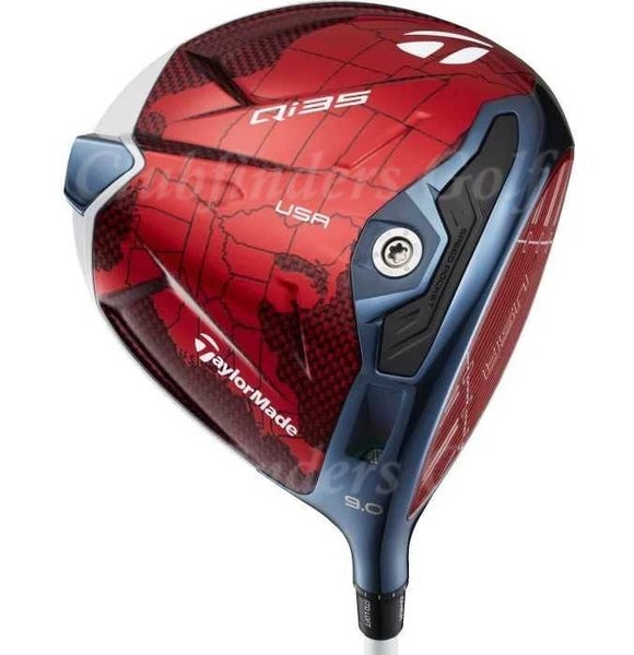 NEW! TaylorMade Qi35 USA Teams Edition 9 Driver Air Speeder 50 Stiff w/ HC