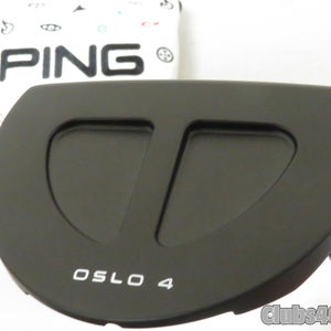PING PLD Milled Oslo 4 Matte Black Putter Black Stepless 35" +Cover   MINT