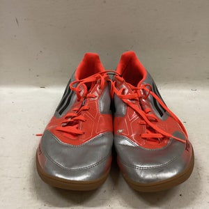 Used Adidas F-50 Soccer Indoor Shoes Charcoal And Orange Senior 11 11725-S000492178
