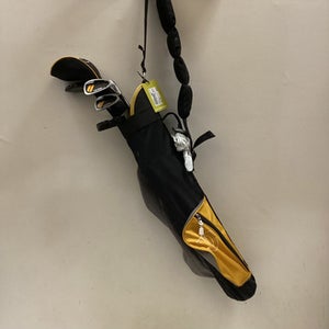 Used Wilson ULTRA JR Jr Package Set RH Black And Yellow 6 Piece 11725-S000492193