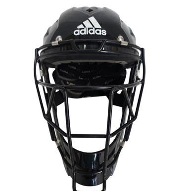 Used Adidas ADIDAS CAT HELMET BLK MD Catchers Helmet w/Mask Black MD 11406-S000105941